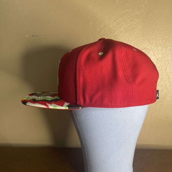 Air Jordan Hat Men Red Hare Space Jam Jumpman Snap Back Cap New - Picture 7 of 10